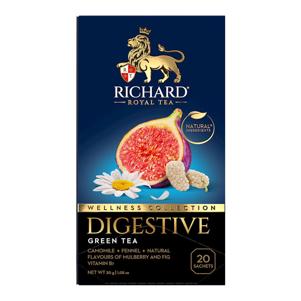 Зеленый чай для улучшения пищеварения – 20 чайных пакетиков